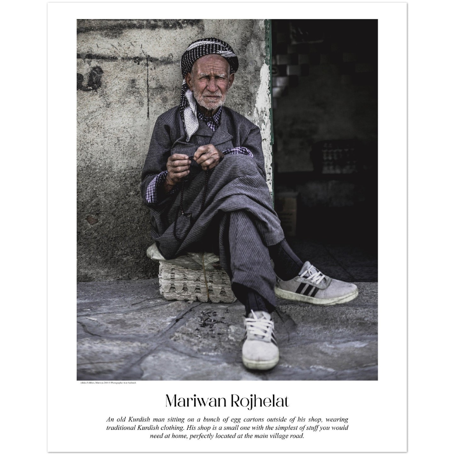 Adidas Folklore - big border + text